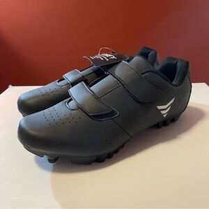 Core Men’s Black Bike‎ Cycling MTB Apex Nordic Pro Strap Pedal Locking Shoes